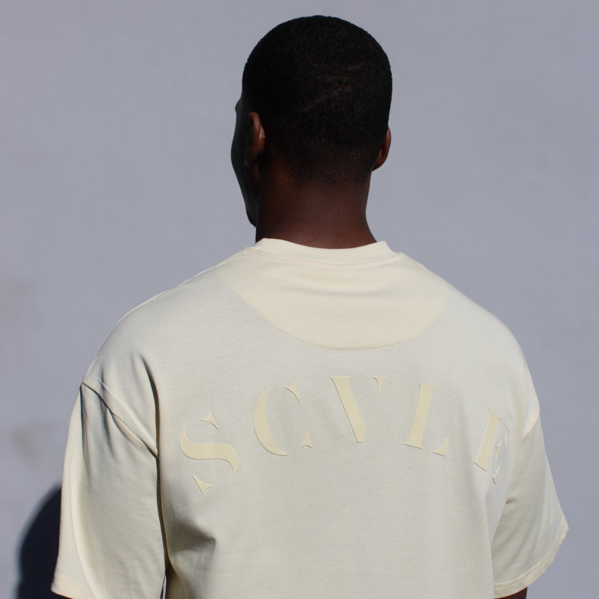 Apricot White Embroidered 3D Oversized T-Shirt