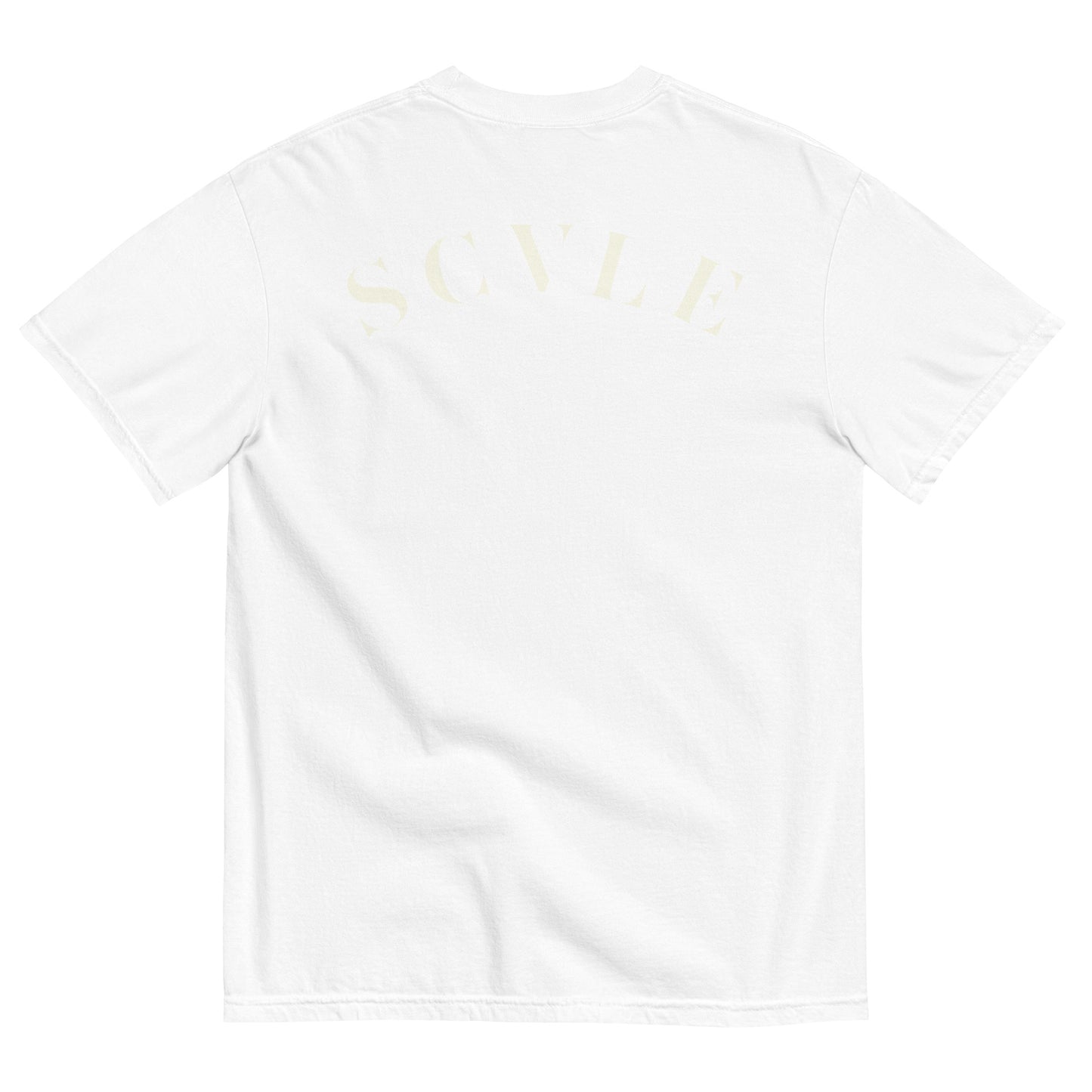 Snow Embroidered 3D Oversized T-Shirt