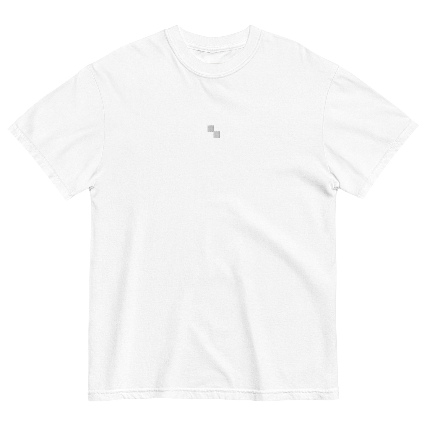 Snow Embroidered 3D Oversized T-Shirt