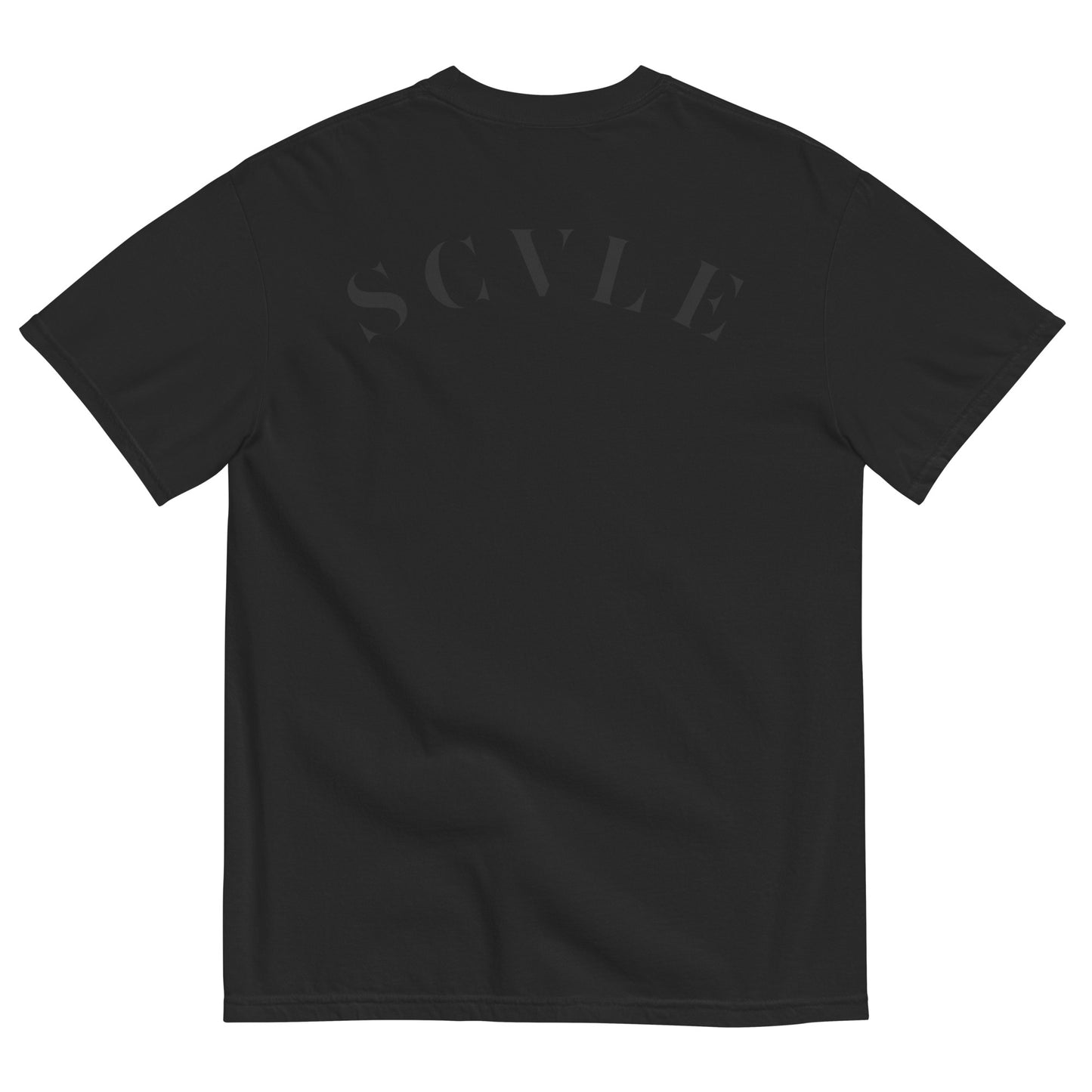 Eclipse Embroidered 3D Oversized T-Shirt